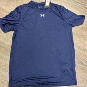 Under Armour Men's Short Sleeve Locker Tee 2.0 NWT - Navy (2XL & M)